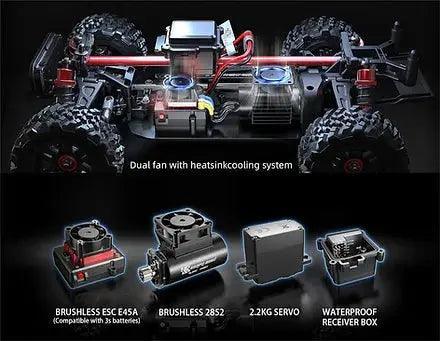MJX Hyper Go 14209 V3 RC Car 4WD 1/14 Brushless Motor Desert Racer India
