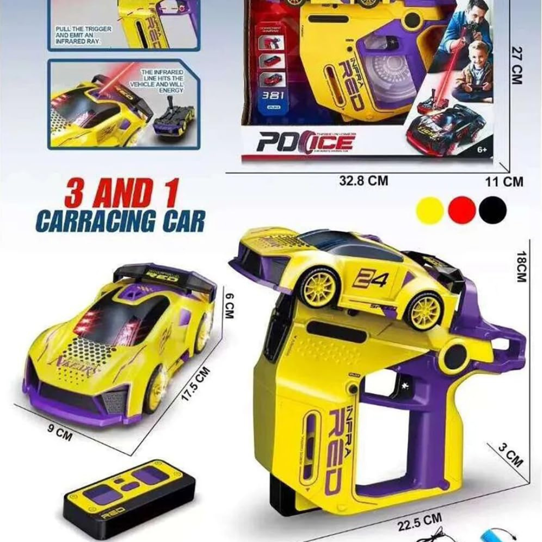 2 Player Infrared Battle RC Car with Gun & Lights