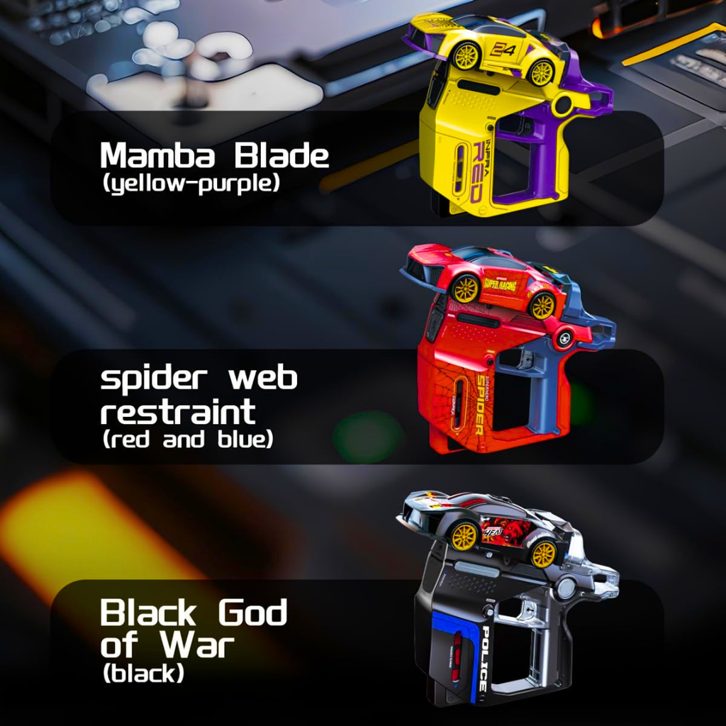 2 Player Infrared Battle RC Car with Gun & Lights