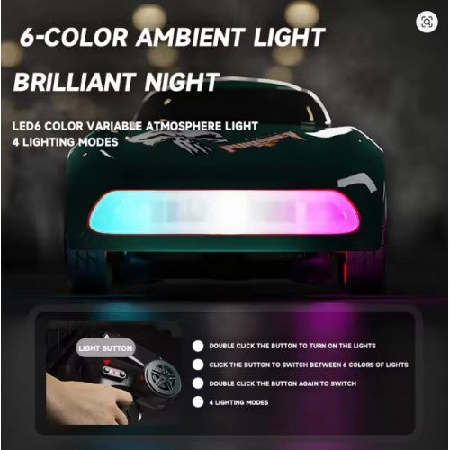 1:64 RC Drift Car – 2.4GHz 4WD Mini GTR Racing Car