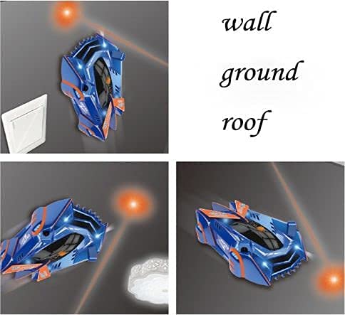 Laser Tracking Wall Climbing Car