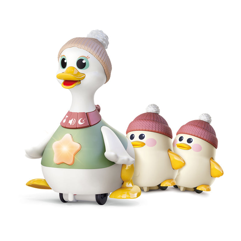 Waddling Duck Family