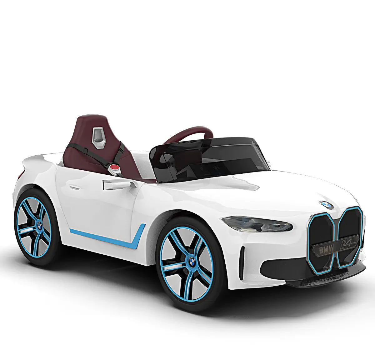 BMW i4 Ride-On Car (White)