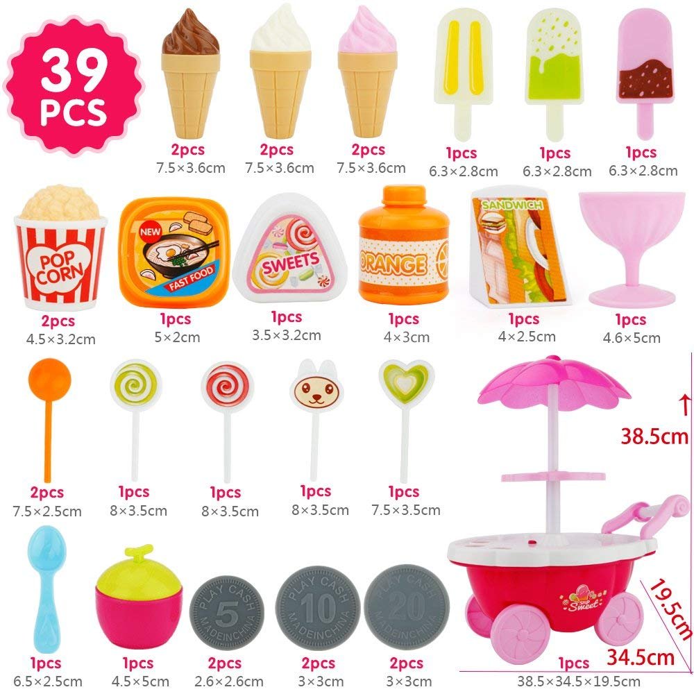 Ice Cream Candy Cart