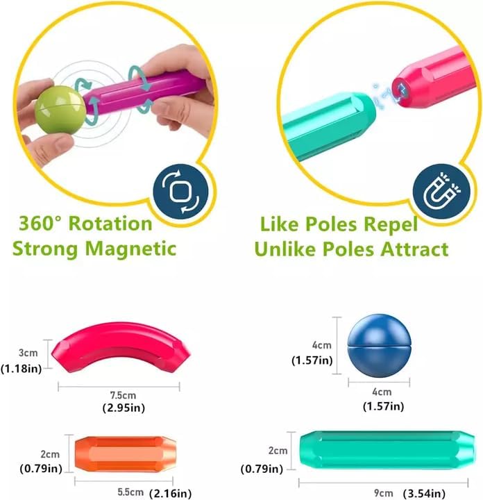Magnetic Sticks Building Blocks -25pcs