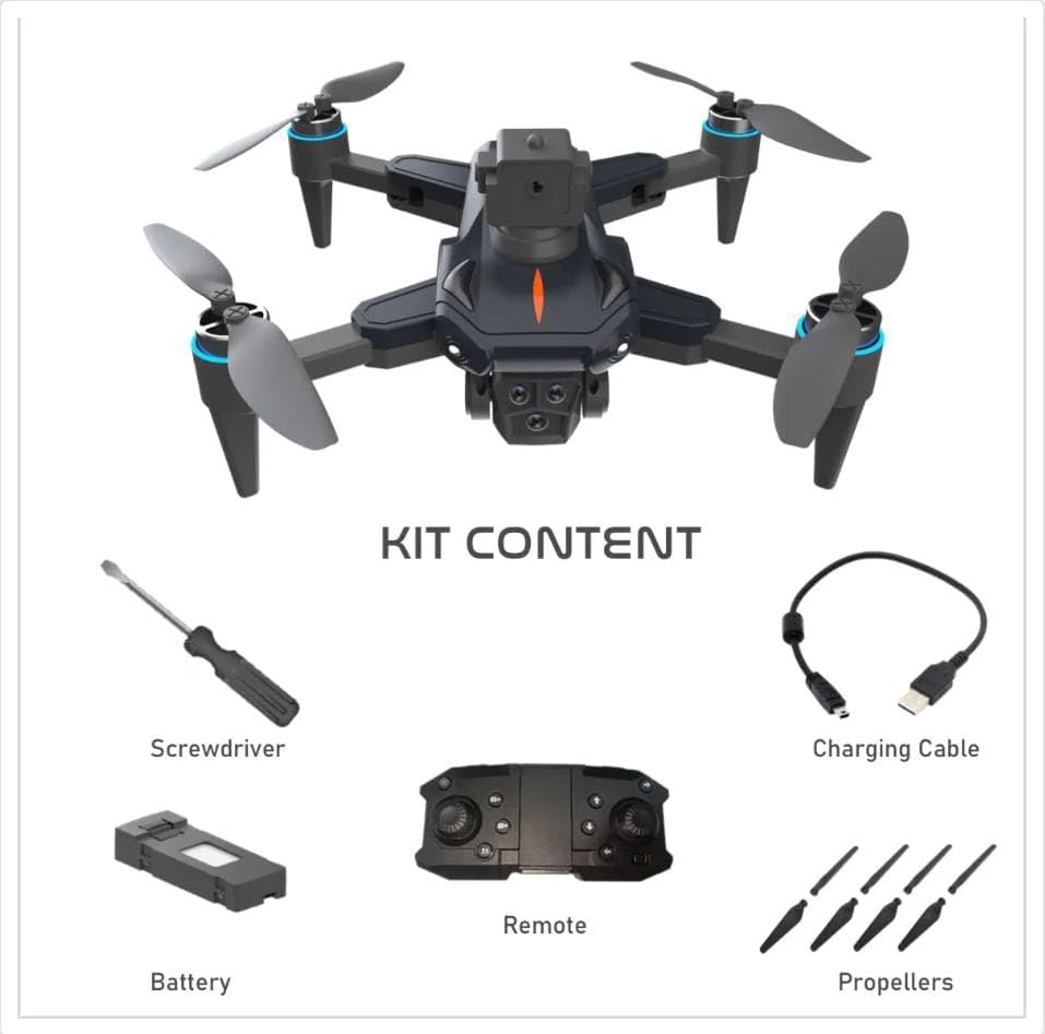 Soft Shine Brushless Obstacle Avoidance Drone
