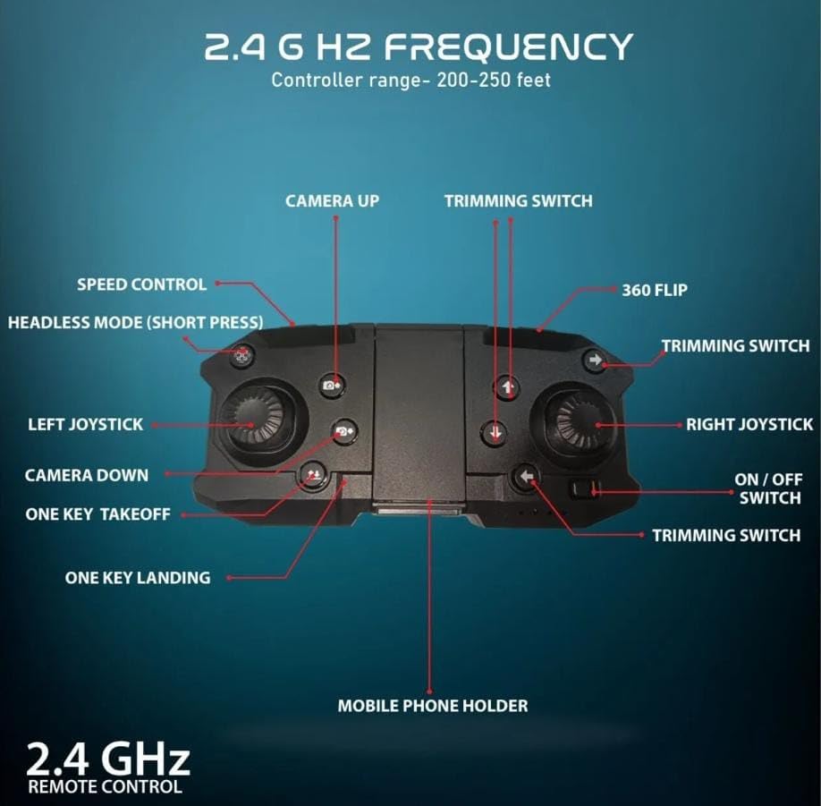 Soft Shine Brushless Obstacle Avoidance Drone
