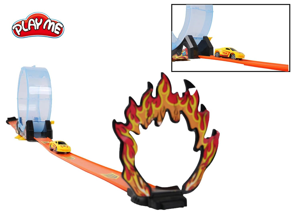 Track Set 14 Pcs – 360° Spinway Loop