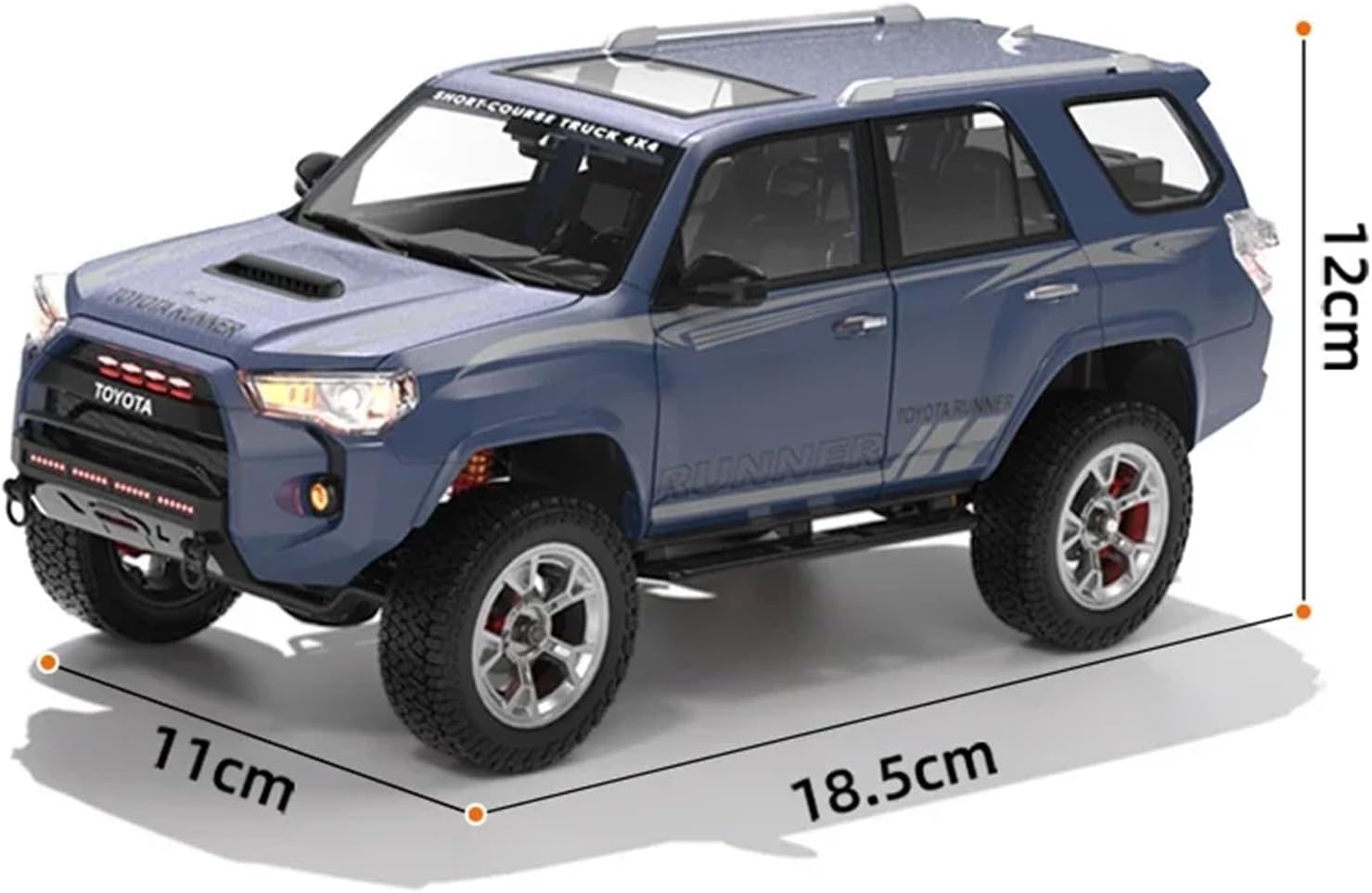 1/10 RC Crawler Toyota 4Runner Simulation