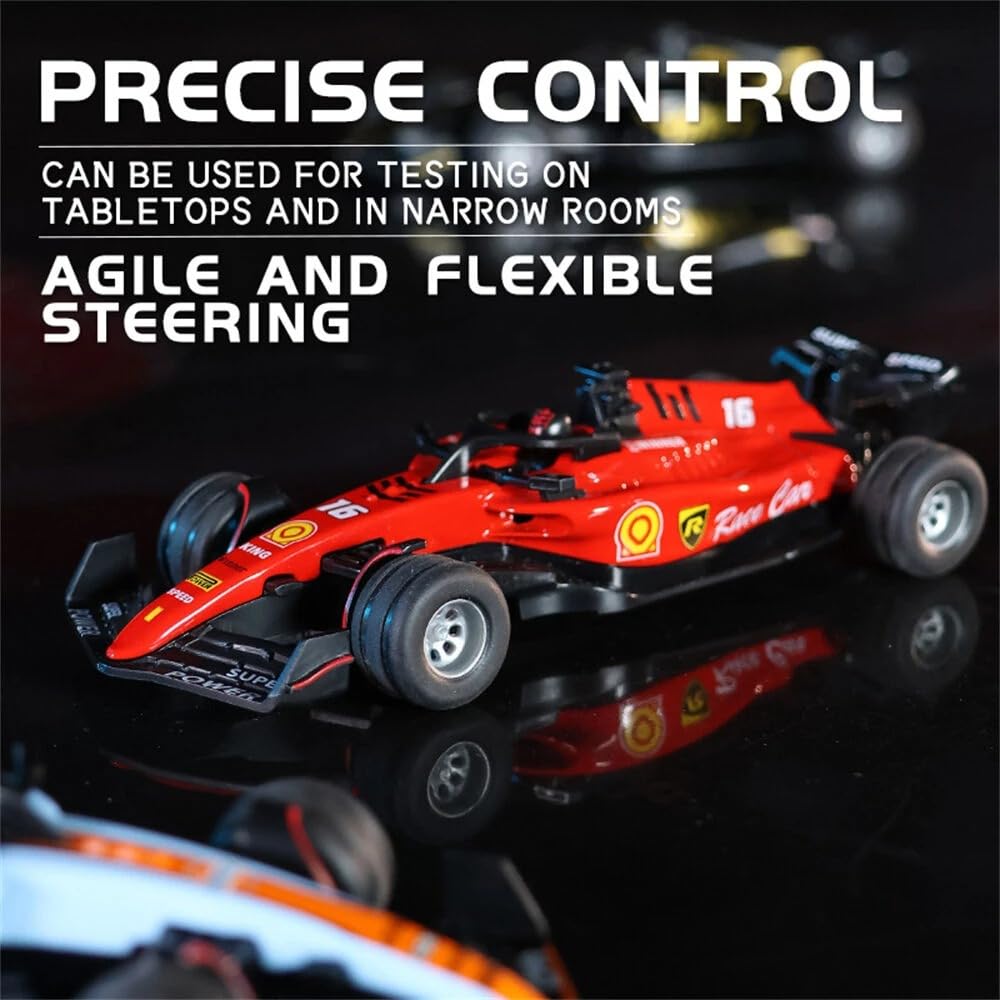1:64 Die cast Metal F1 Mini RC Racing car with Kids & Adults Indoor/Outdoor Racing