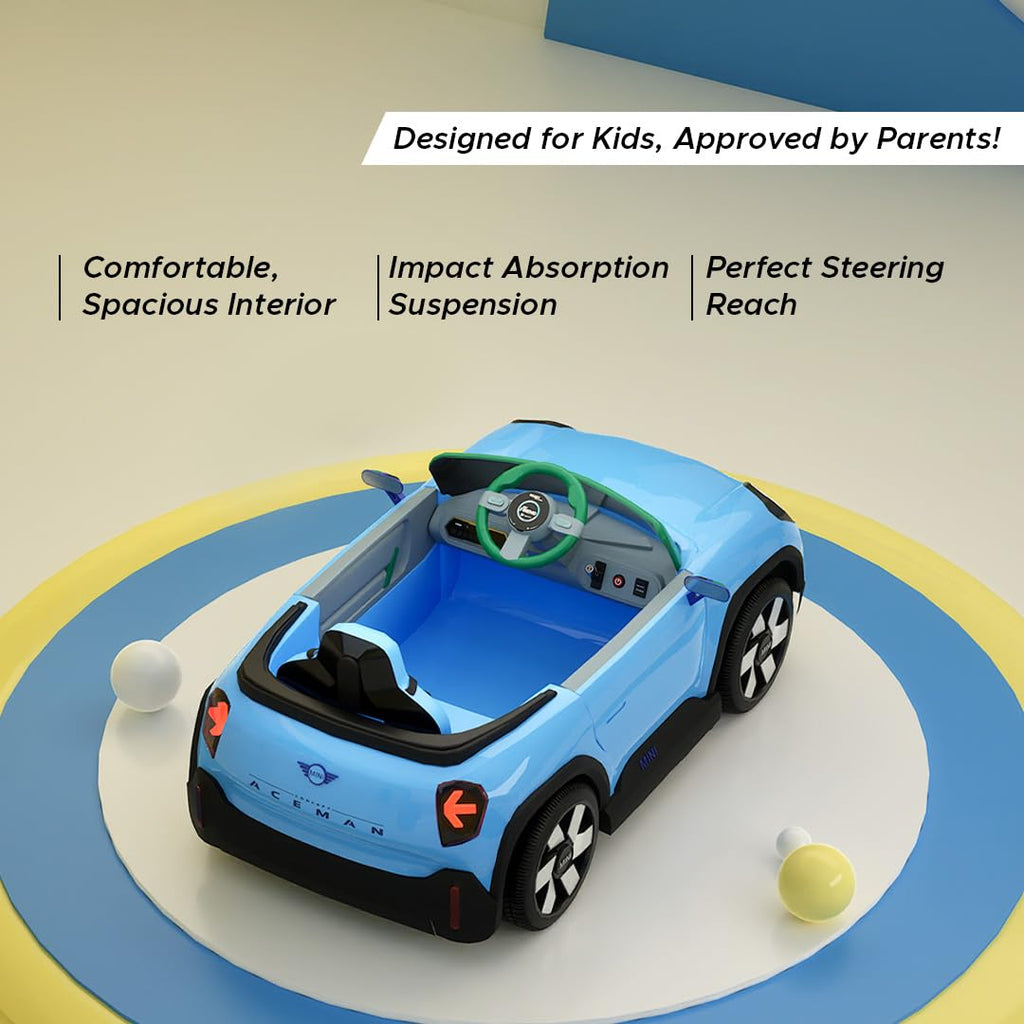MINI COOPER ACEMAN Ride-on Car (Blue)