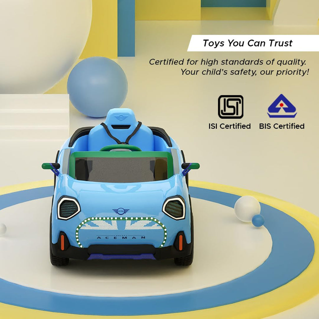 MINI COOPER ACEMAN Ride-on Car (Blue)
