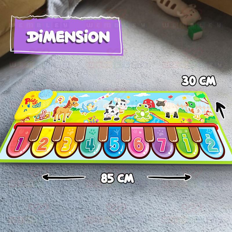 Wembley Animal Piano Mat (Modes & Animal)