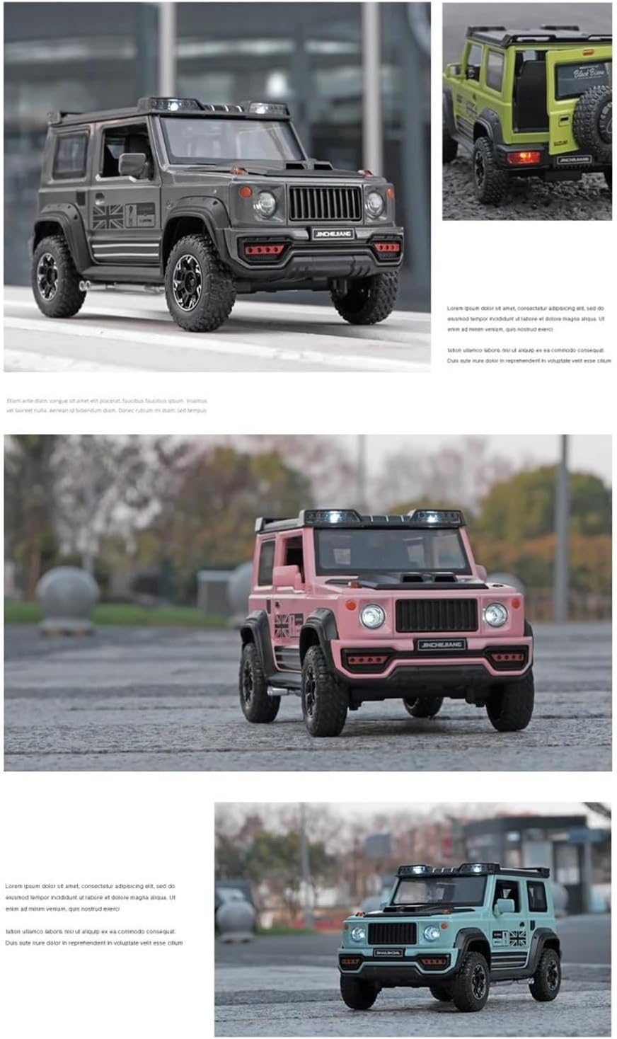 Die-cast car G Wagon