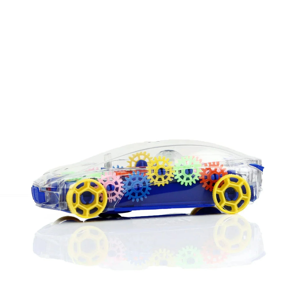Transparent Gear Car