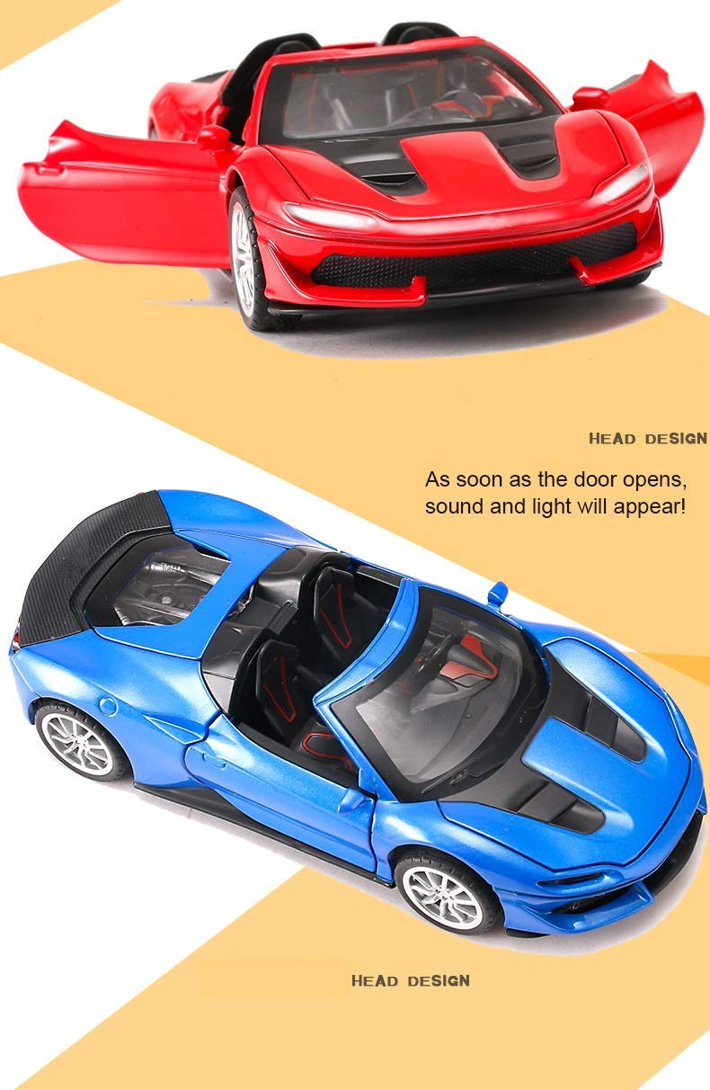 Diecast Car Lamborgini red