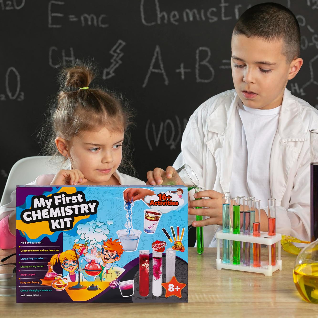 DIY My First Chemistry Kit with 40 Experiment