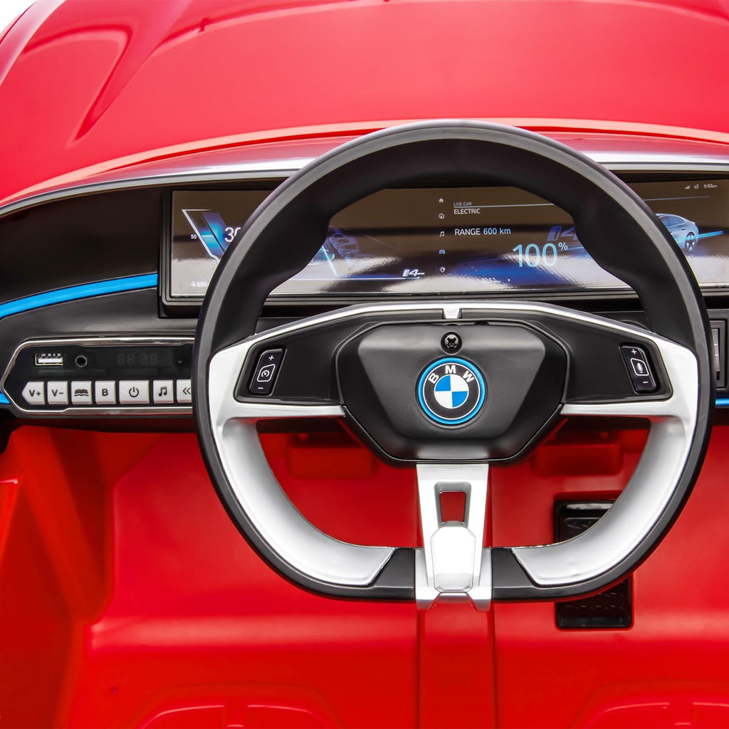 BMW i4 Ride-On Car (Red)