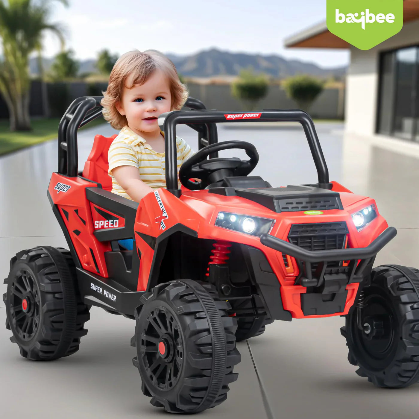 Derak UTV Battery Operated Jeep (RED)