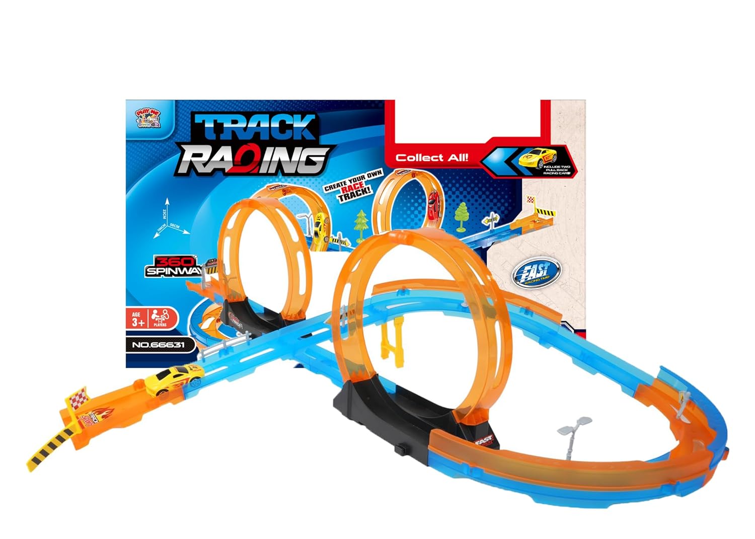 Track Set 28 PCS – Double Loop 360°