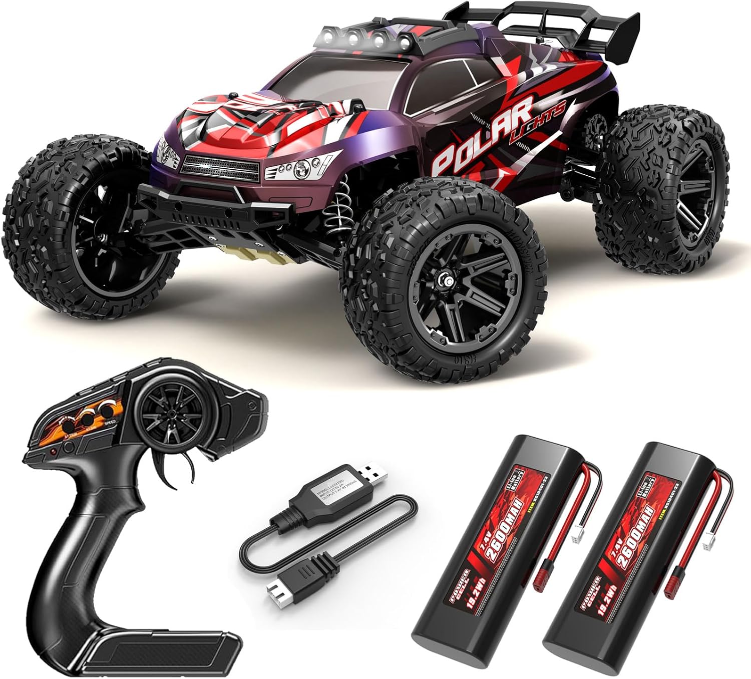 POLAR LIGHTS 1/10 SCALE HIGH SPEED MONSTER TRUCK