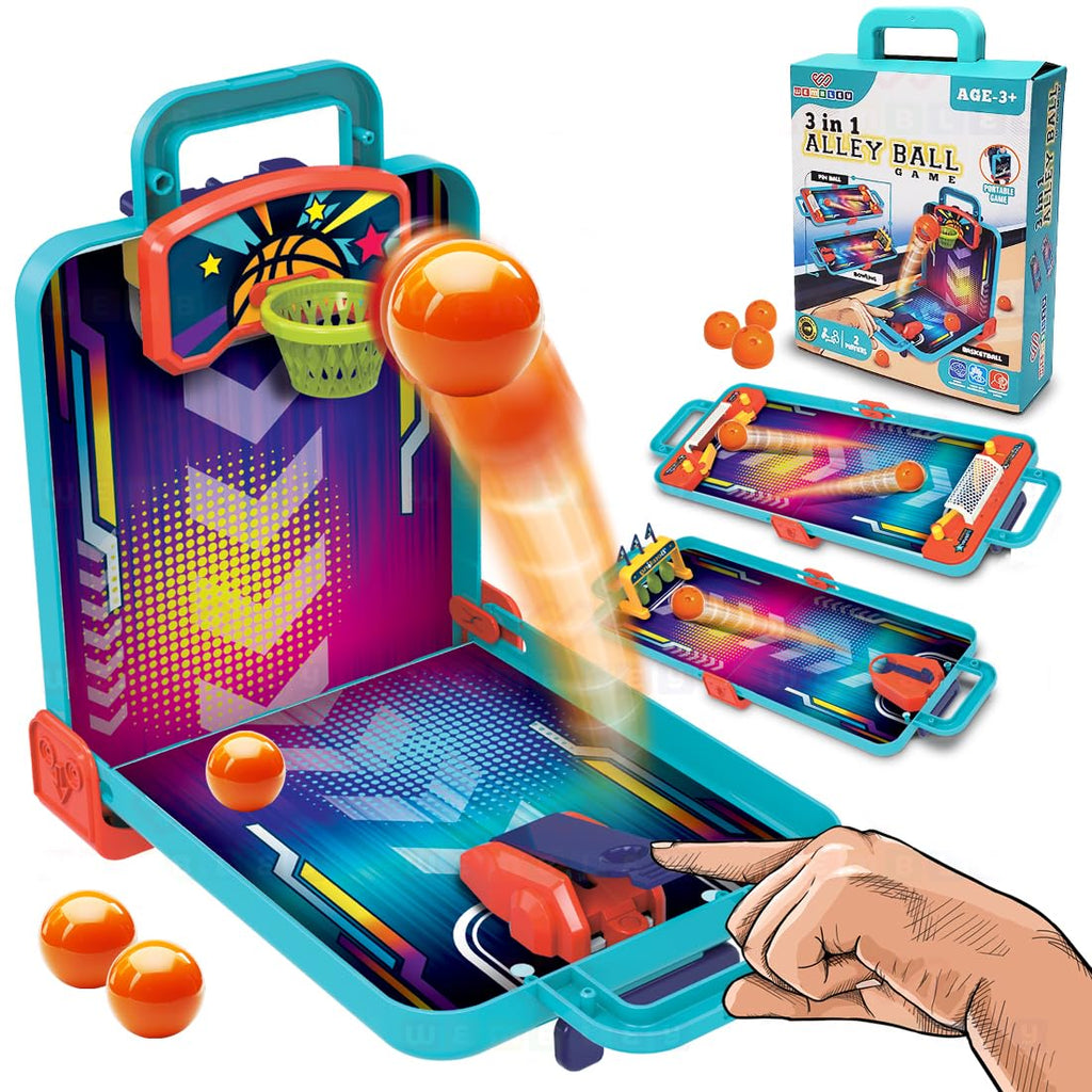 3 in 1 Alley Ball Game
