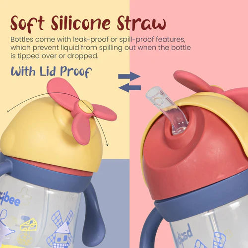 Baby Sipper Water Bottle for Kids - 330 ml