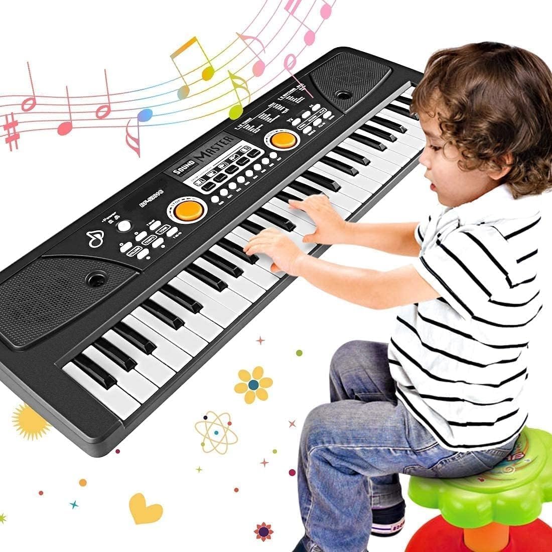 VEBETO Kids Piano with Mic 
