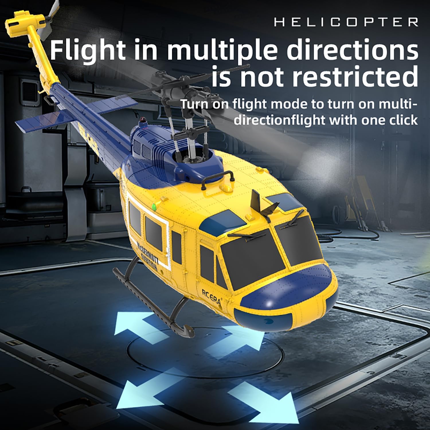 RC Helicopter Aircraft Heli Maintain Altitude with Fly Upside Down 3D Rolling