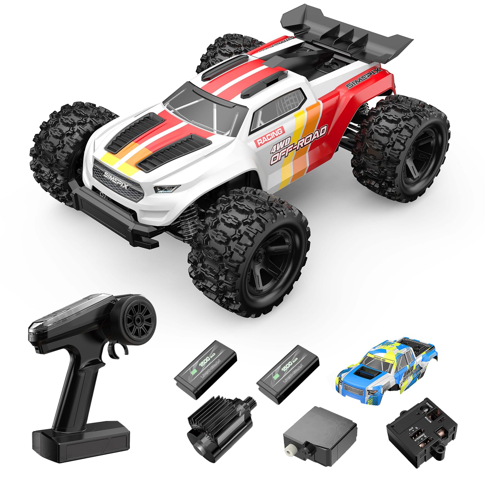 MJX HYPER GO 18208 1/18 Brushed High Speed RC Car Vehicle Models 35km/h