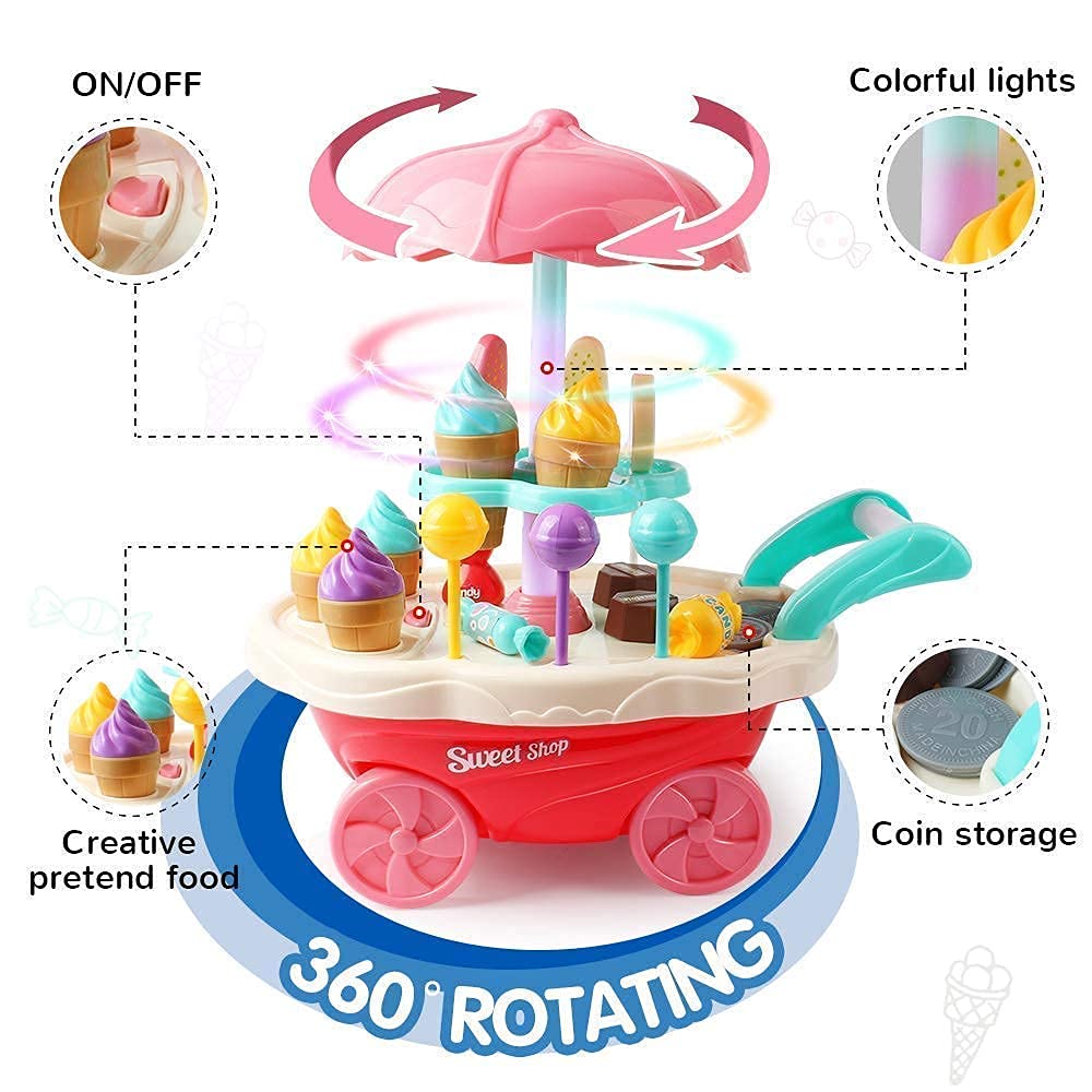 Ice Cream Candy Cart