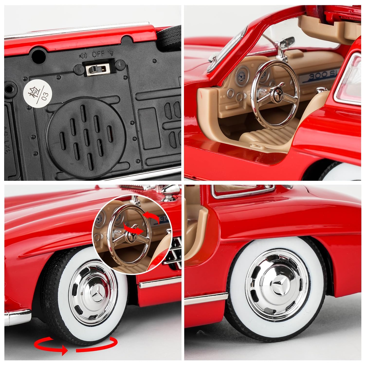 Die-cast car 1954 Mercedes-Benz reed