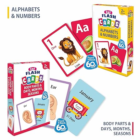 2 in 1 Flash Cards
