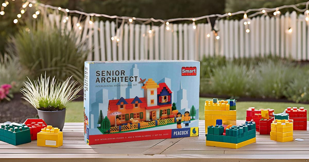 Peacock Senior Architect Block Set (Multicolor)