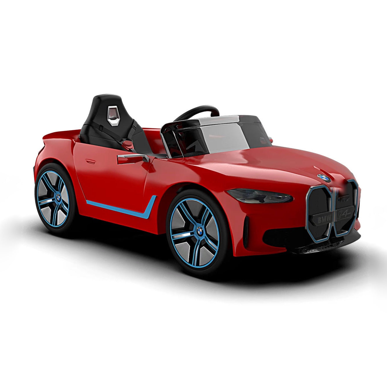 BMW i4 Ride-On Car (Red)