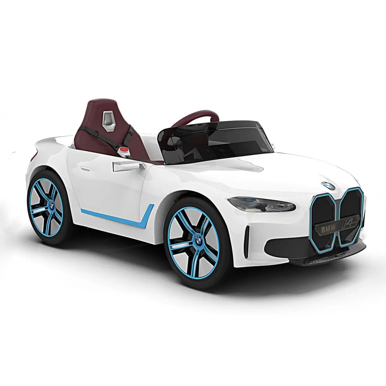 BMW i4 Ride-On Car (White)