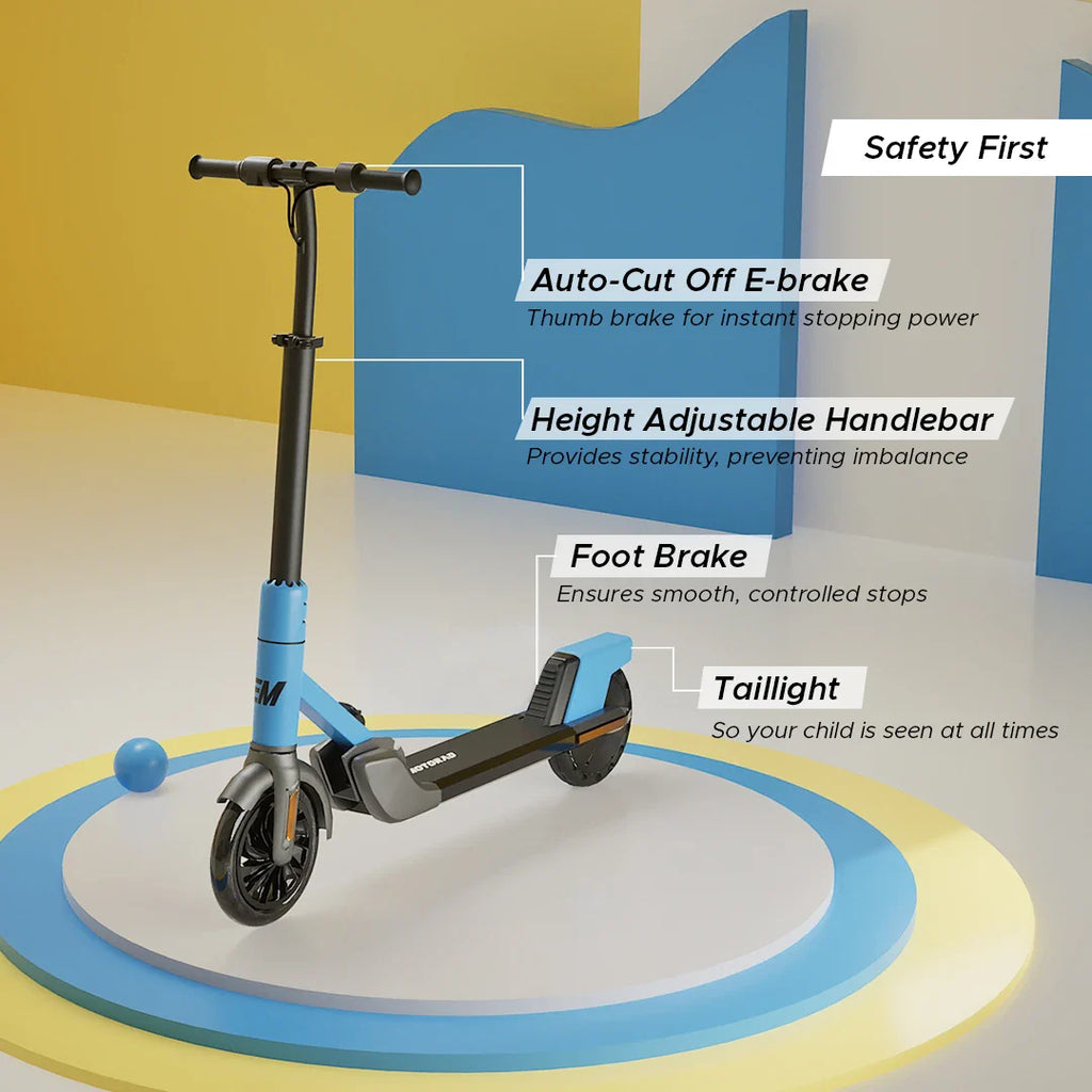 E MOTORAD LIL E Junior- Sporty Blue