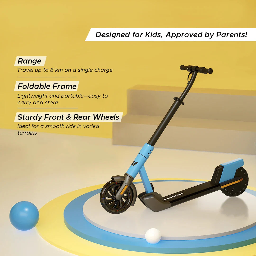 E MOTORAD LIL E Junior- Sporty Blue