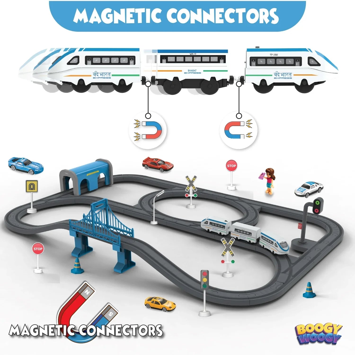 BOOGYWOOGY Bhart Express (91 Pcs)