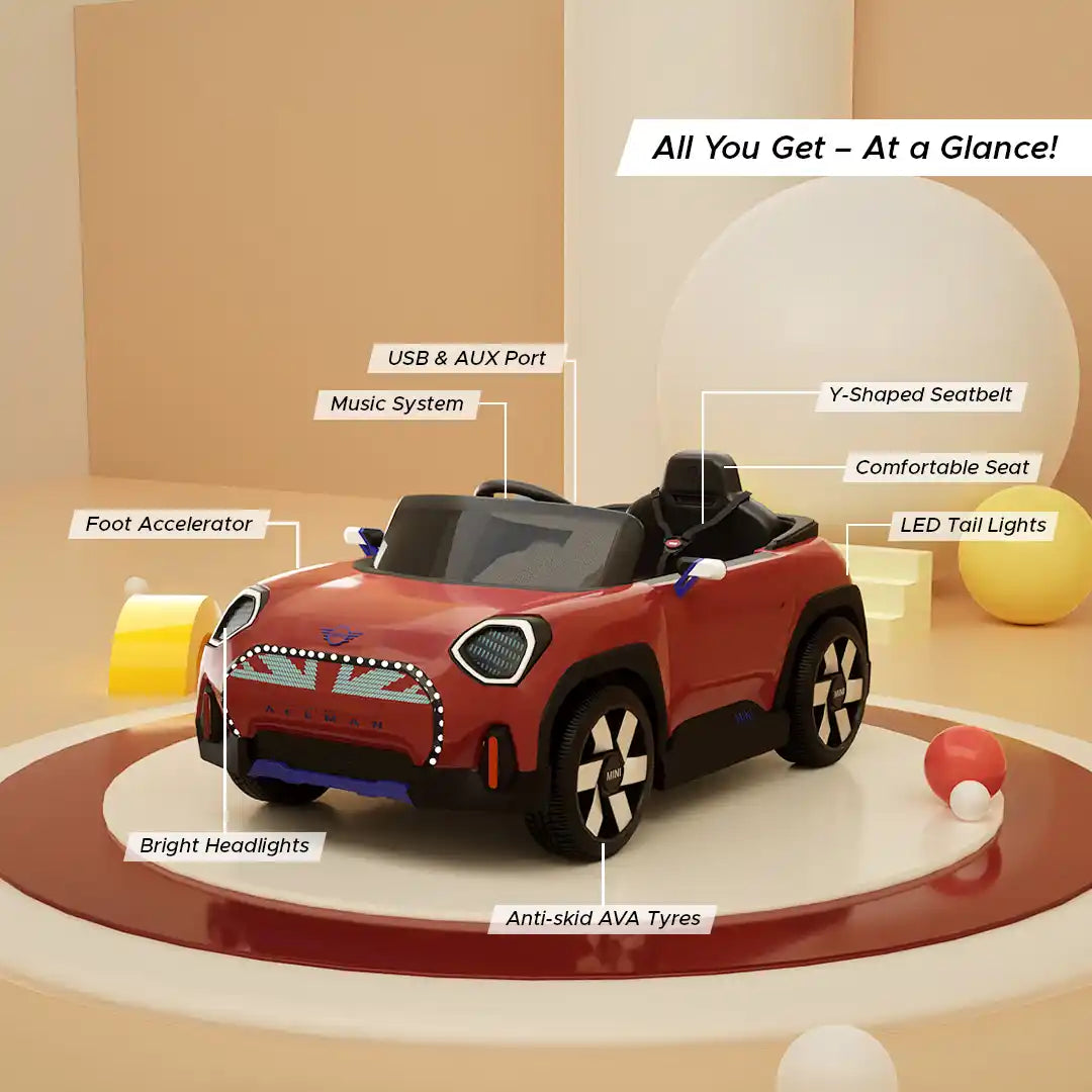 MINI COOPER ACEMAN (Red)