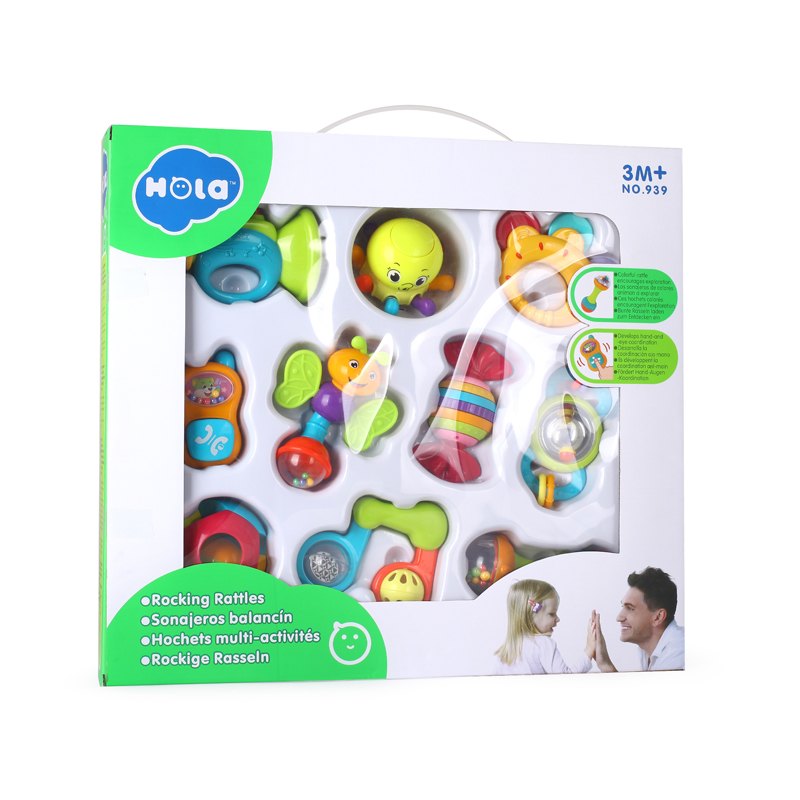 Rocking Rattles (10 pcs per set)